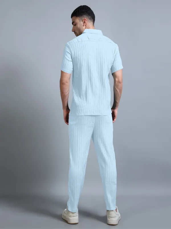 Blue_40%_Cotton_60%_Polyester__Co-Ord_Set_For_Men