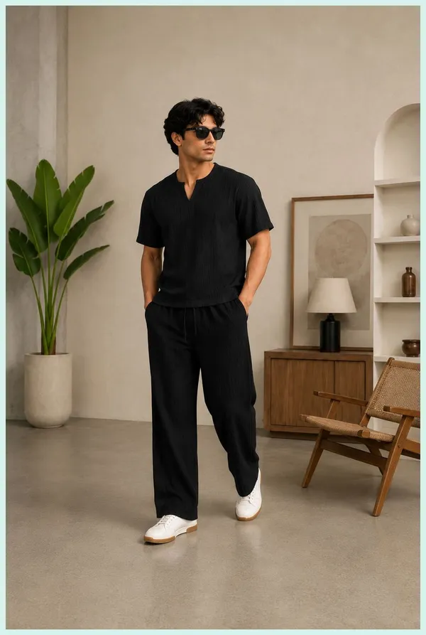 Black_40%_Cotton_60%_Polyester__Co-Ord_Set_For_Men