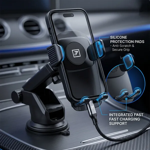 One_7_Glidemount_Gravity-Lock_Car_Phone_Holder_360°