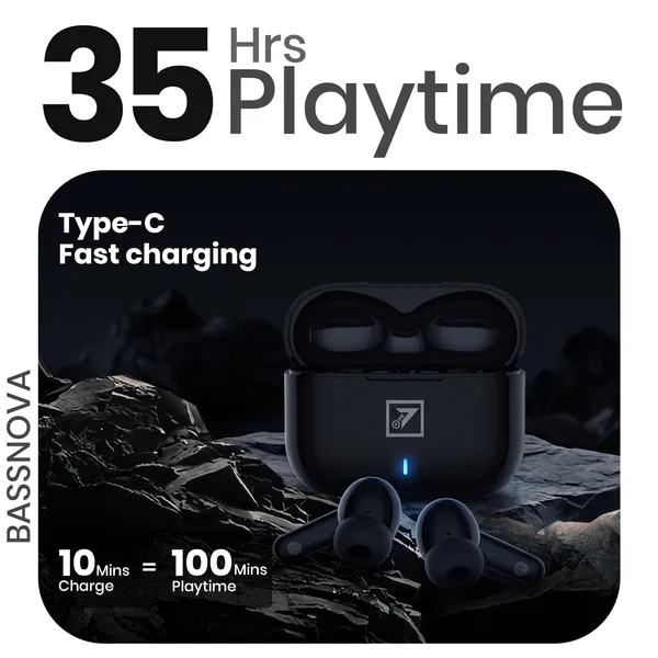 One_7_Bassnova_Tws_Wireless_Earbuds_Bluetooth_5.3_Black