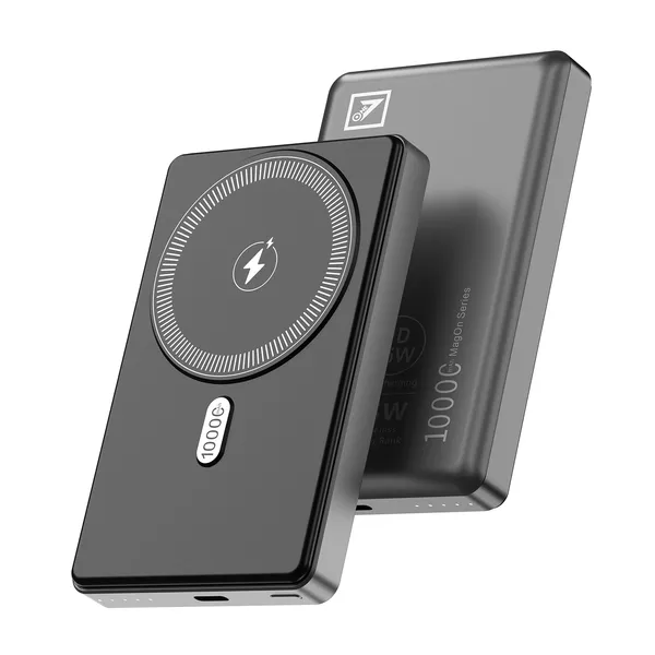 One_7_Magnetic_Wireless_Power_Bank_10000Mah_35W_Grey