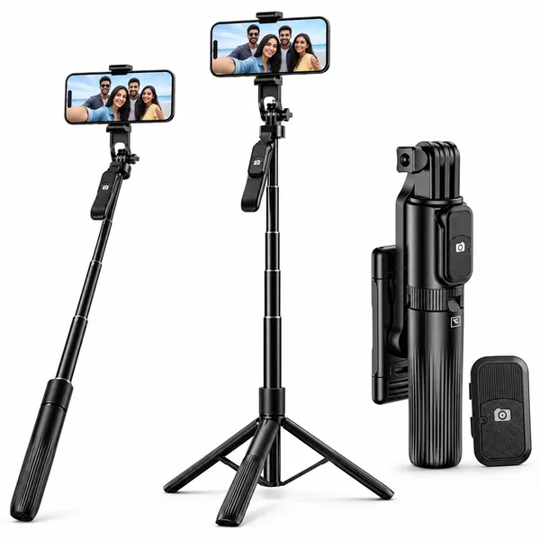 One_7_Bluetooth_Selfie_Stick_Tripod_Wireless_Remote