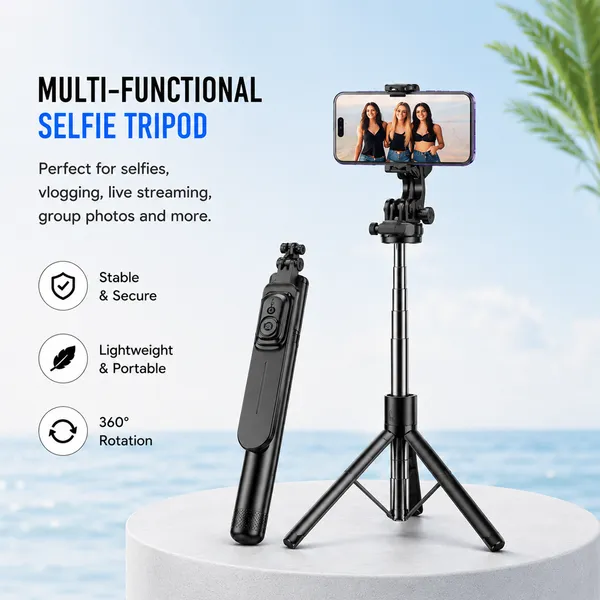 One_7_Professional_Selfie_Stick_Tripod_2110Mm_Extend