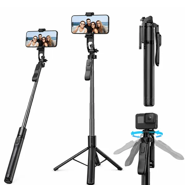 One_7_Extendable_Selfie_Stick_Tripod_With_Bluetooth_Remote