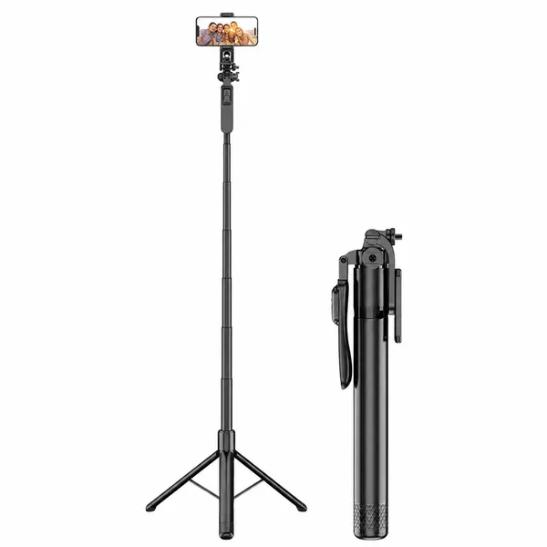 One_7_Extendable_Selfie_Stick_Tripod_With_Bluetooth_Remote