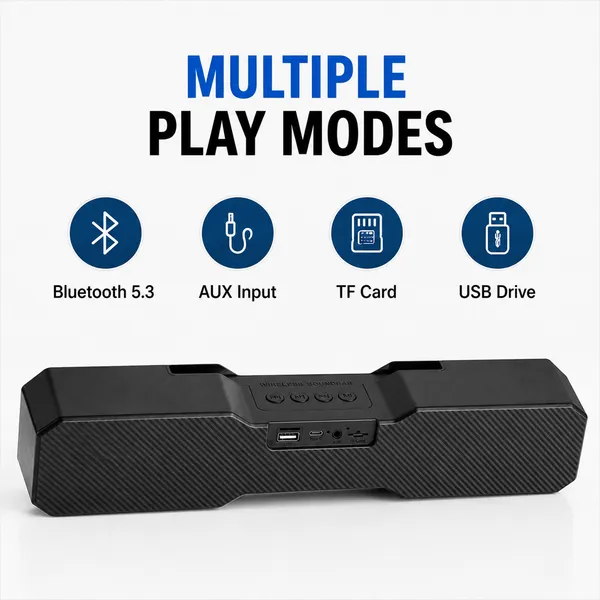 One_7_Bass_Titan_Wireless_Bluetooth_Speaker_Black