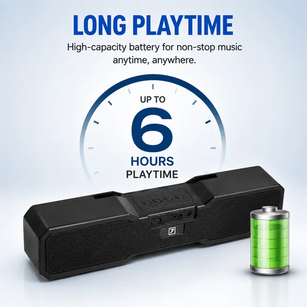 One_7_Bass_Titan_Wireless_Bluetooth_Speaker_Black