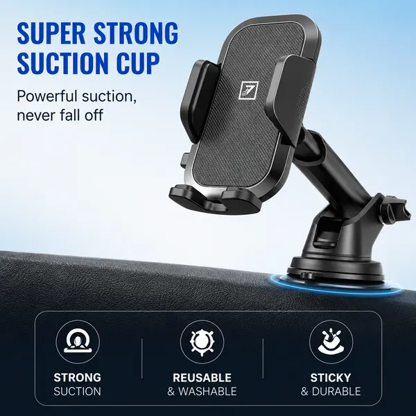 One_7_Suction_Cup_Car_Phone_Holder_360_Rotate_Black