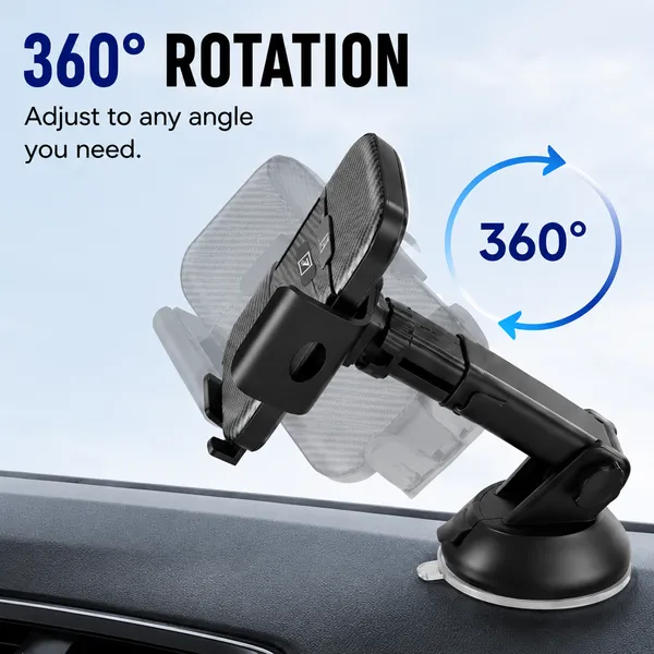 One_7_Drive_Grip_Pro_Car_Phone_Holder_Black