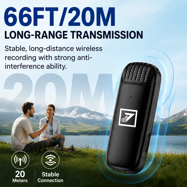One_7_Wireless_Clip-On_Microphone_Enc_Noise_Reduction