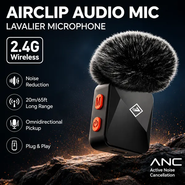 One_7_Airclip_Wireless_Lavalier_Microphone_Anc_2.4G