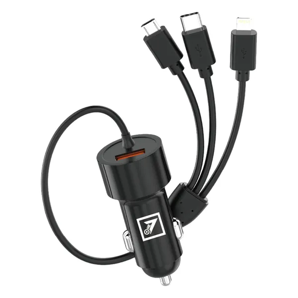 ONE7_17W_4-in-1_Car_Charger_with_Multi-Charging_Cable_|_Fast_USB_Car_Adapter_with_Type-C,_Micro_USB_&_Connectors_|_Scratch-Resistant_Body,_Universal_Compatibility