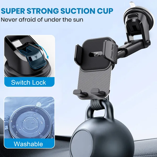 ONE_7_Car_Mobile_Holder_|_Adjustable_360�_Rotating_Phone_Stand_for_Dashboard_&_Windshield_|_Suction_Cup_Car_Mount_Compatible_with_4.7�7.2_Inch_Smartphones
