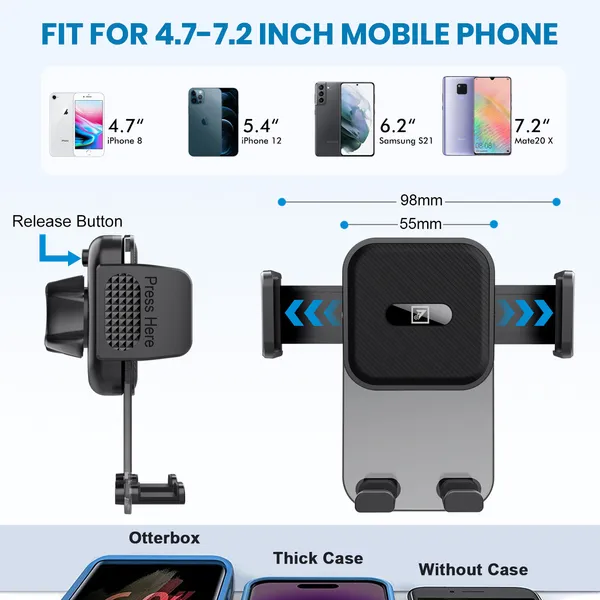 ONE_7_Car_Mobile_Holder_|_Adjustable_360�_Rotating_Phone_Stand_for_Dashboard_&_Windshield_|_Suction_Cup_Car_Mount_Compatible_with_4.7�7.2_Inch_Smartphones