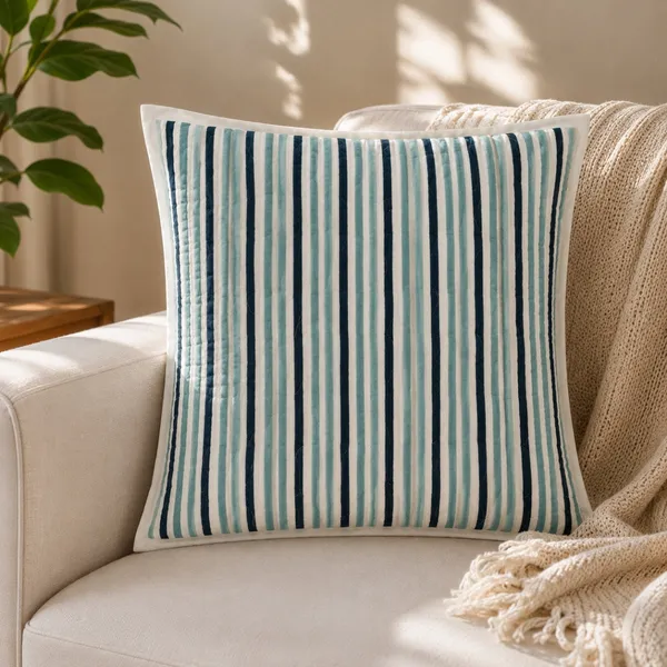 Samudra_Patti_Quilted_Cushion_Cover_Set_Of_2_16x16_White_With_Indigo_Aqua_Blue_Stripes_House_Of_Virasaat