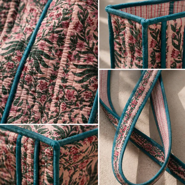 Gulabi_Bagh_Tote_Bag_Blush_Pink_Floral_Quilted_Tote_Bag_House_Of_Virasaat