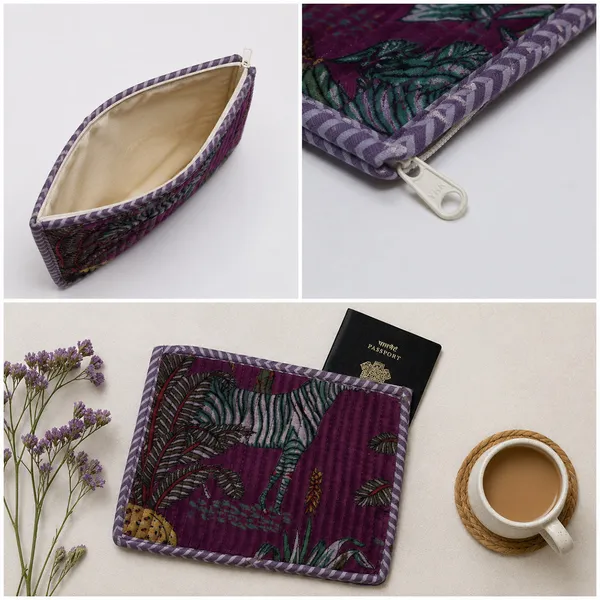 Zebra_Baug_Passport_Pouch_Jamun_Purple_Quilted_Passport_Holder_House_Of_Virasaat