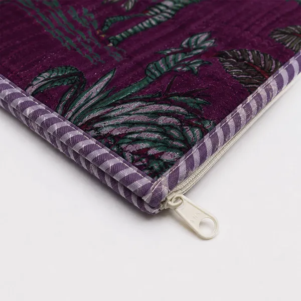 Zebra_Baug_Passport_Pouch_Jamun_Purple_Quilted_Passport_Holder_House_Of_Virasaat