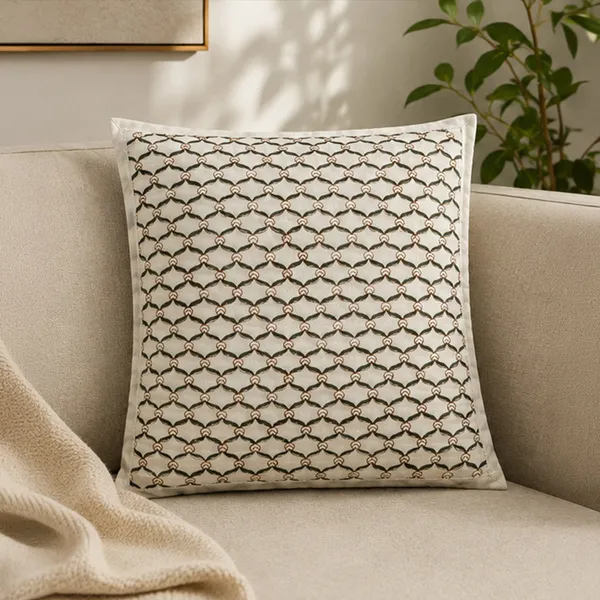 Gulnaar_Quilted_Cushion_Cover_Set_Of_2_16x16_Ivory_Berry_Floral_With_Striped_Border_House_Of_Virasaat