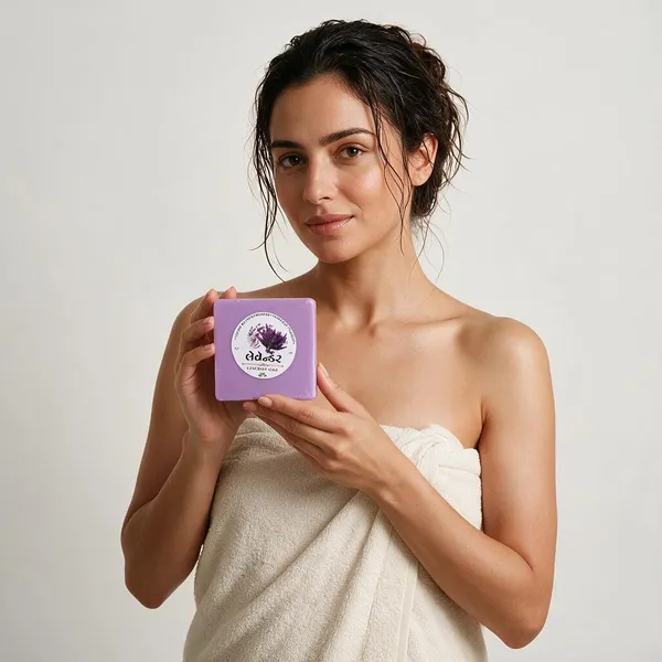 Vanyajiva_Kesar_Saffron_&_Lavender_Goat_Milk_Soap_Duo