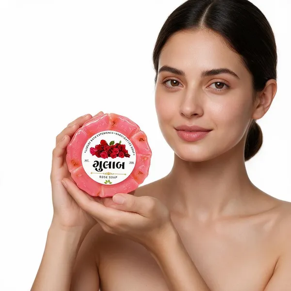 Vanyajiva_Rose_Flower_Goat_Milk_And_Lemon_Peel_Handmade_Soap_-_Pack_of_2