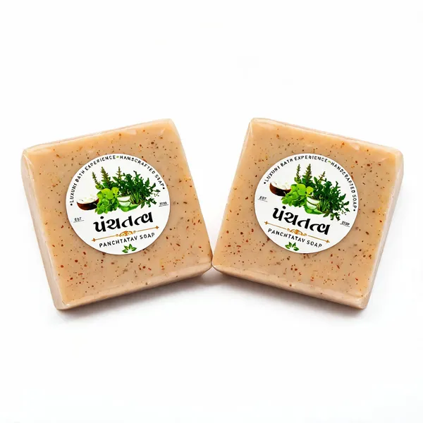 Vanyajiva_Panchatattva_Neem_Tulsi_Herbal_Handmade_Soap_-_Pack_of_2