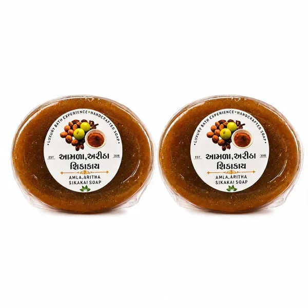 Vanyajiva_Amla_Aritha_Shikakai_Handcrafted_Soap_-_Pack_of_2