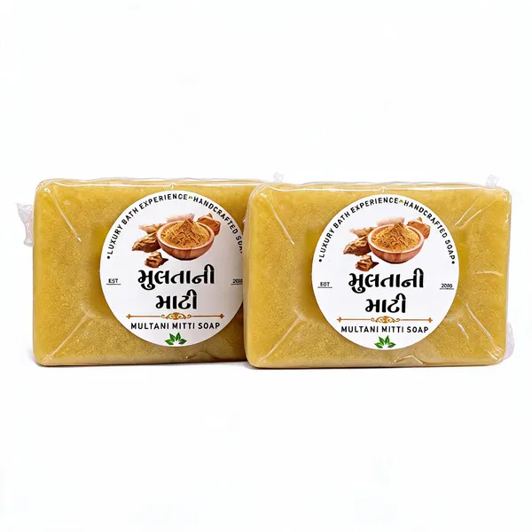 Vanyajiva_Multani_Mitti_Fuller'S_Earth_Handmade_Soap_-_Pack_of_2