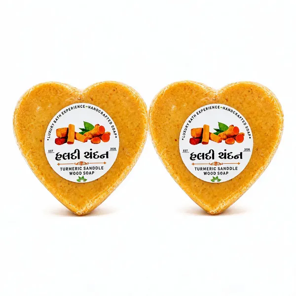 Vanyajiva_Haldi_Chandan_Turmeric_Sandalwood_Heart_Soap_-_Pack_of_2