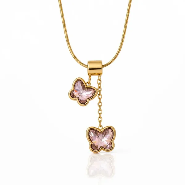 Gold-Tone_Butterfly_Pendant_Necklace_For_Women