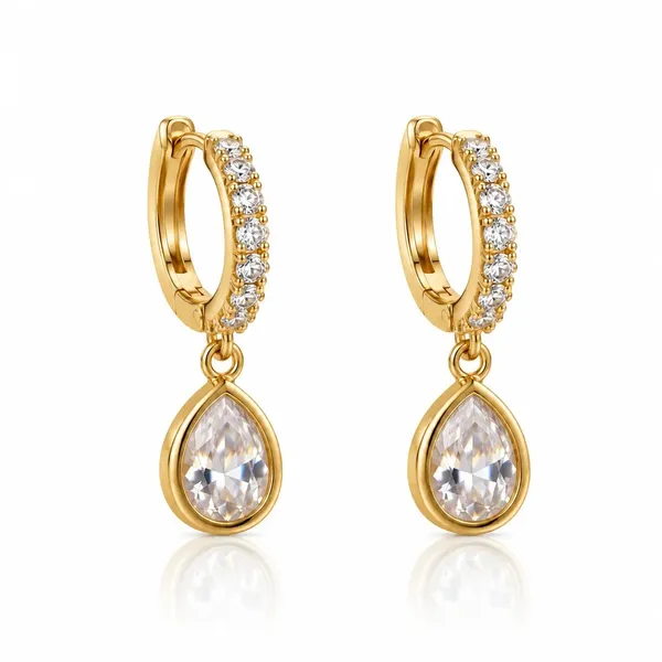 Gold-Tone_Crystal_Hoop_Drop_Earrings_For_Women