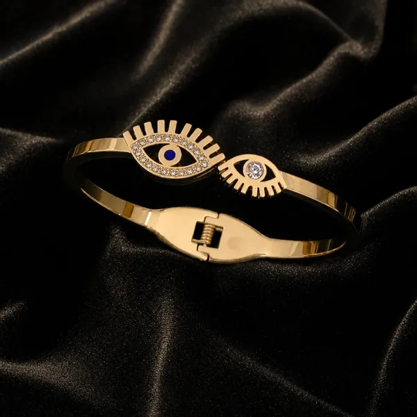 Gold_Tone_Evil_Eye_Bangle_Bracelet_For_Women