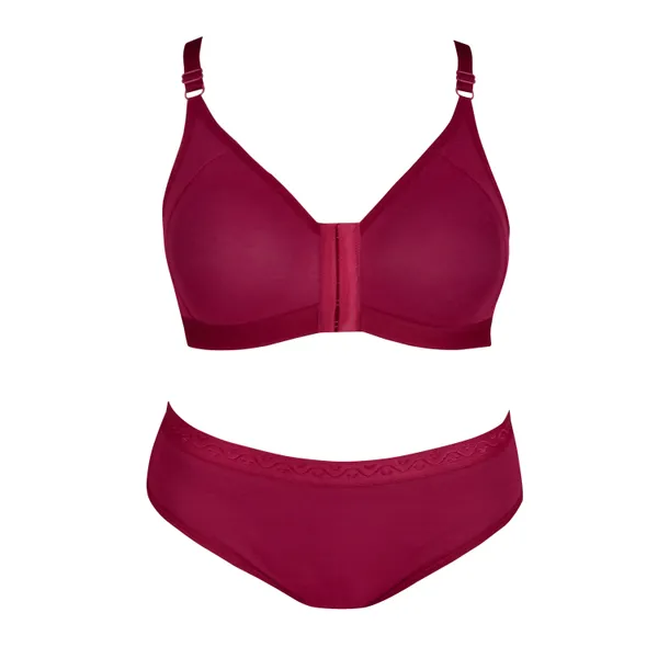 Burgundy_Bra_And_Brief_Set_for_Women