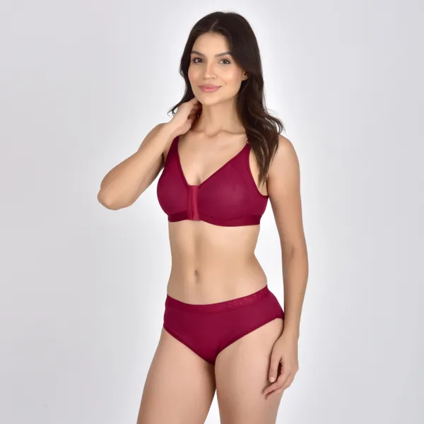 Burgundy_Bra_And_Brief_Set_for_Women