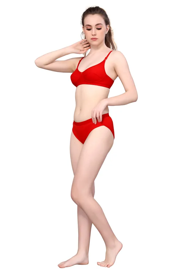 Red_Solid_Two_Piece_Bikini_Set_for_Women