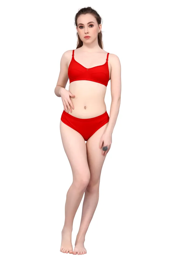 Red_Solid_Two_Piece_Bikini_Set_for_Women