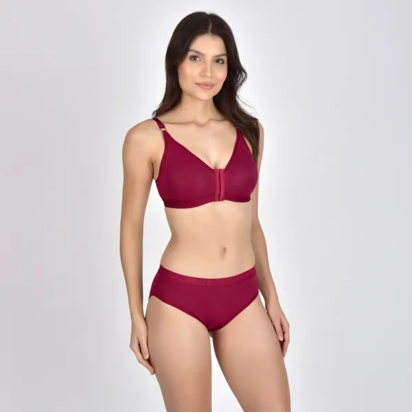Burgundy_Bra_And_Brief_Set_for_Women