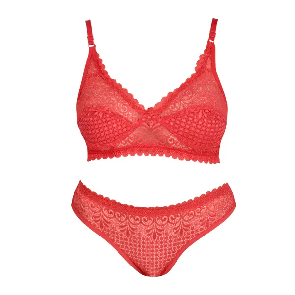 Red_Lace_Regular_Fit_Lingerie_Set_for_Women