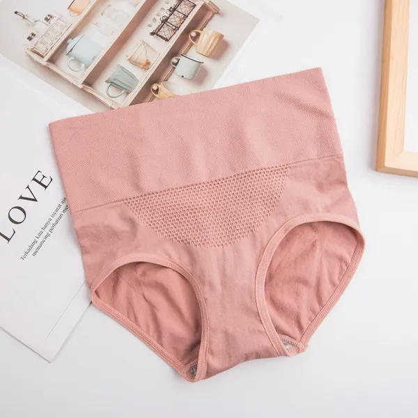 Pink_High_Waist_Shaping_Brief_for_Women