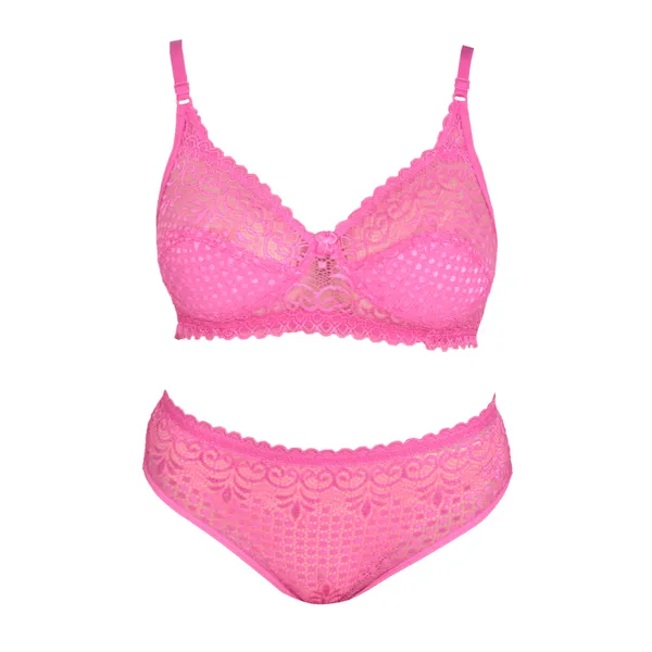 Pink_Lace_Bra_And_Panty_Set_for_Women