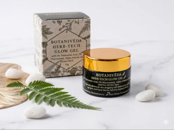 Herb_Tech_Glow_Gel_By_Botaniveda_2_Tranexamic_Acid_5_Niacinamide_Alpha_Arbutin_Varnya_Herbs