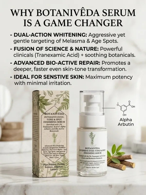 Intensive_Even_Tone_Spot_Dimishing_Serum_By_Botaniveda_Enriched_With_2_Tranexamic_Acid_Alpha_Arbutin_And_Bio_Active_Botanicals