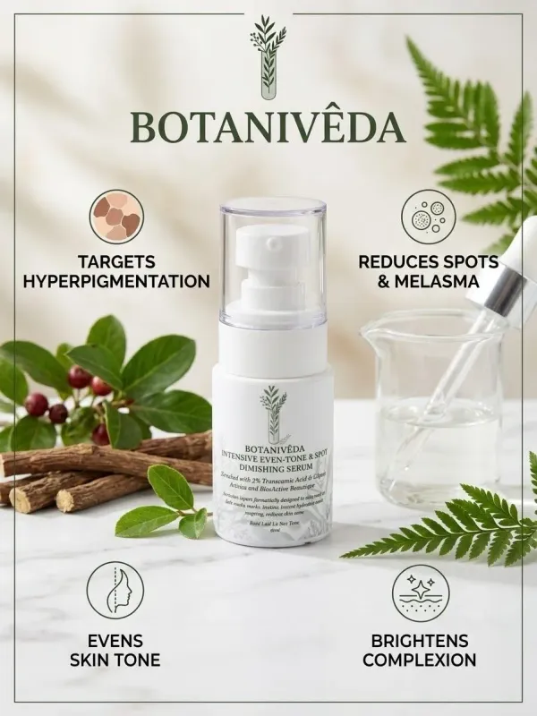 Intensive_Even_Tone_Spot_Dimishing_Serum_By_Botaniveda_Enriched_With_2_Tranexamic_Acid_Alpha_Arbutin_And_Bio_Active_Botanicals