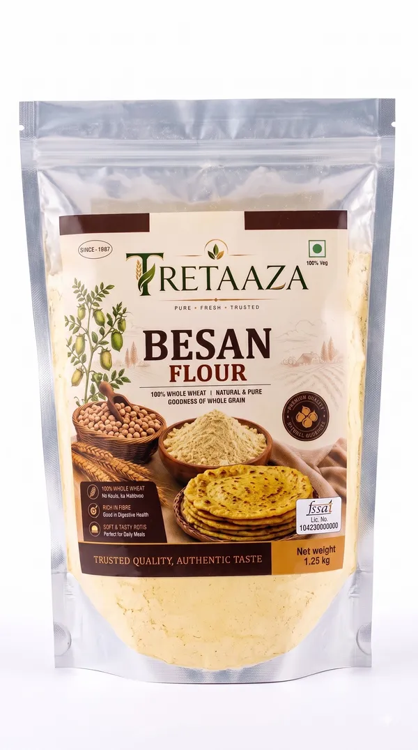 TRETAAZA_-Besan_Flour