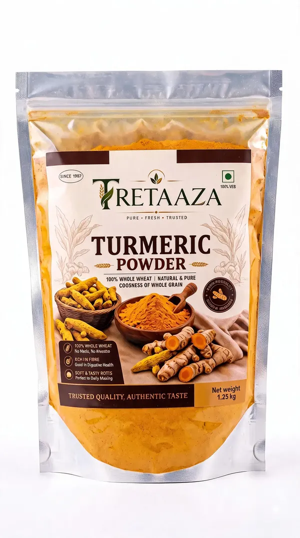 Tretaaza_Turmeric_Powder_Pure_Whole_Turmeric_Pack_Of_2
