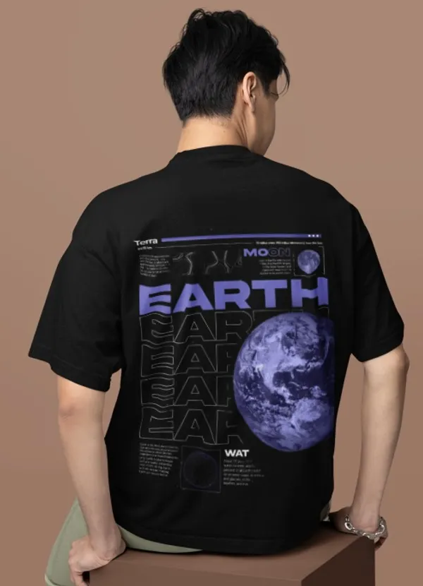 Black_Cotton_Casual_Fit_T-Shirt_For_Men