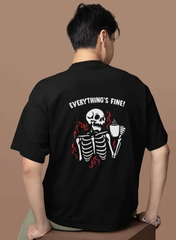 Black_Cotton_Casual_Fit_T-Shirt_For_Men