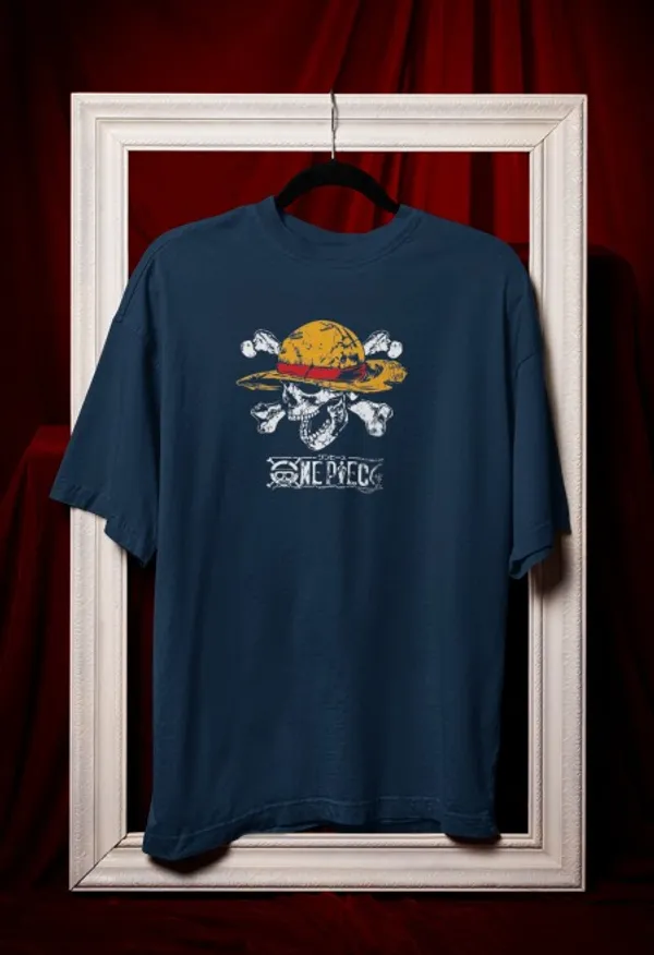 Blue_Cotton_Graphic_T-Shirt_For_Men