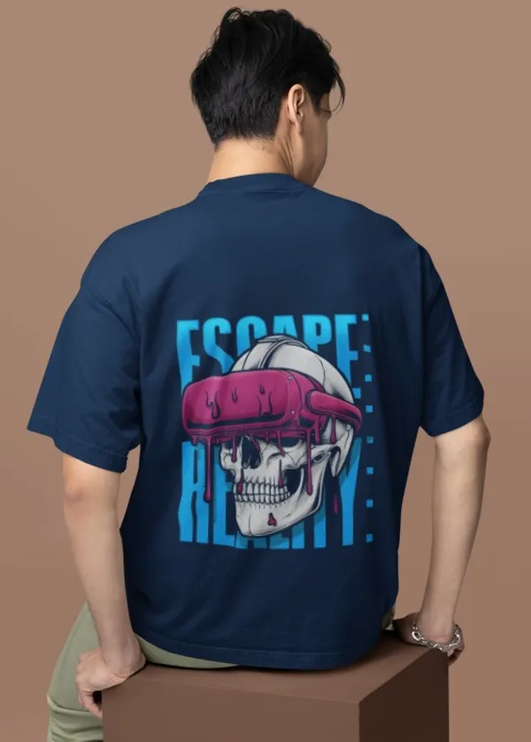 Blue_Cotton_Graphic_Print_T-Shirt_For_Men