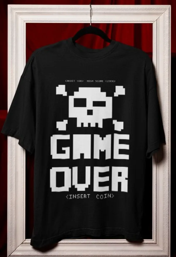 Black_Cotton_Graphic_T-Shirt_For_Men